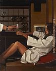 Jack Vettriano Man Of Mystery painting